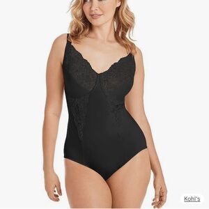 Maidenform Black Lace Body shaper 36D
